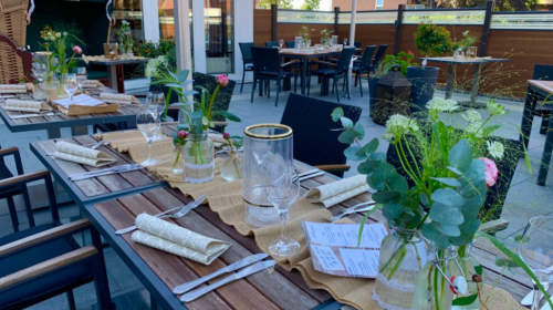 Hotel Stadt Aurich - Terrasse/Außenbereich