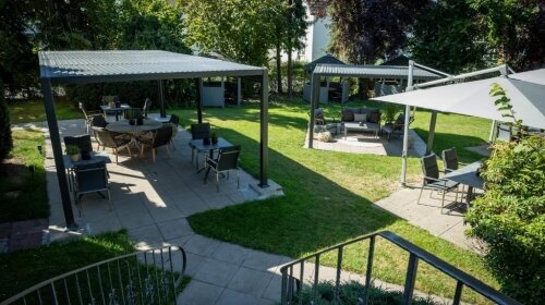 Hotel Stadt Hamburg - Terrasse/Außenbereich