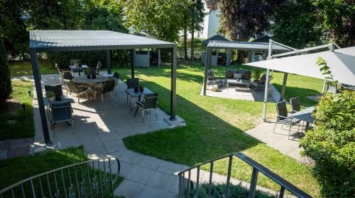 Hotel Stadt Hamburg - Terrasse/Außenbereich