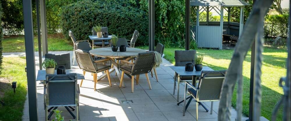 Hotel Stadt Hamburg - Terrasse/Außenbereich