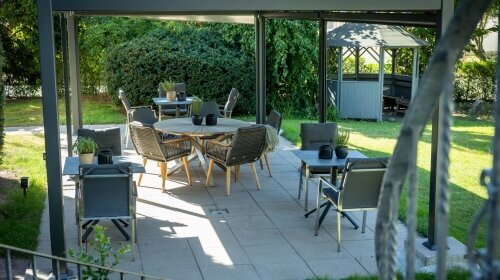 Hotel Stadt Hamburg - Terrasse/Außenbereich