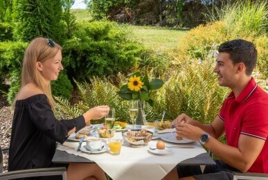 Hotel & Restaurant Sonnenhof & Sonnhalde - Terrasse/Außenbereich, Quelle: Wellnesshotel Sonnenhof & Sonnhalde