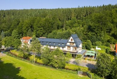 Hotel Waldmühle - Hotel-Außenansicht, Quelle: Hotel Waldmühle