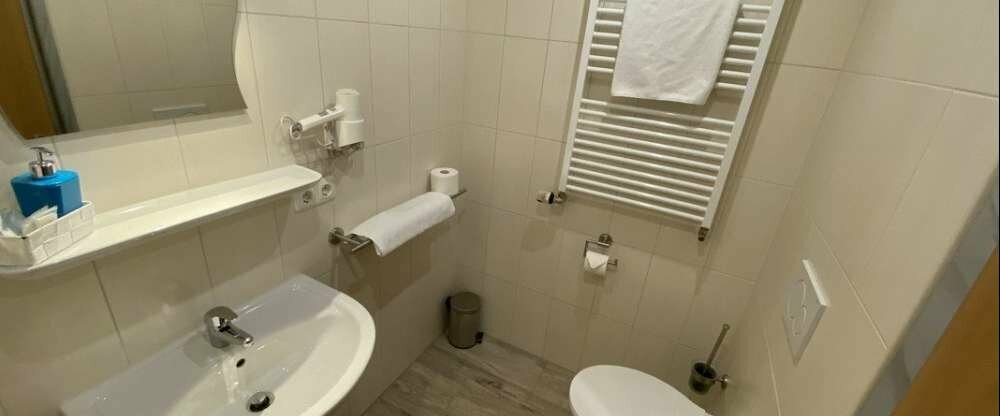 Hotel Wilder Mann - Badezimmer