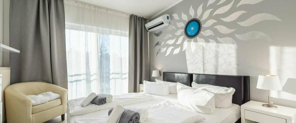 Themensuite mit Sauna, Innenwhirlpool und 2 Bäder 