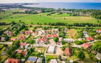 Luftbild Hotelanlage Tarnewitzer Hof 