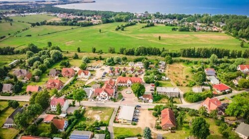 Luftbild Hotelanlage Tarnewitzer Hof 