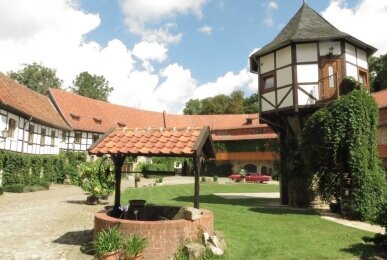Innenhof, Quelle: Hotel & Spa Wasserschloss Westerburg
