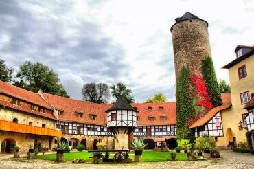 Innenhof, Quelle: Hotel & Spa Wasserschloss Westerburg