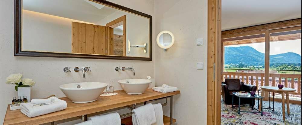 Juniorsuite Geigelstein Badezimmer