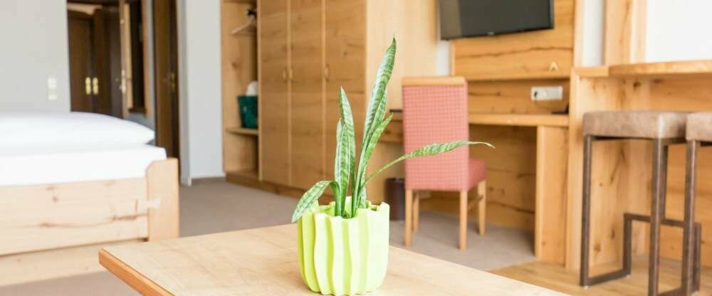 ca. 40 m" mit Südbalkon, zur Hotelparkseite gelegen