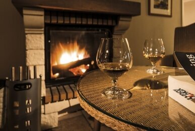 Kamin Romantik, Quelle: Seehotel Heidehof