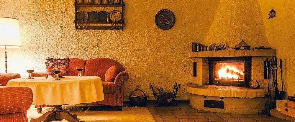 Kaminzimmer im Vitalhotel am Stadtpark