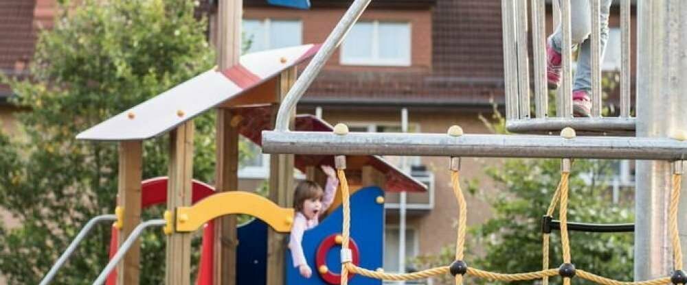 Kinder Spielplatz Outdoor