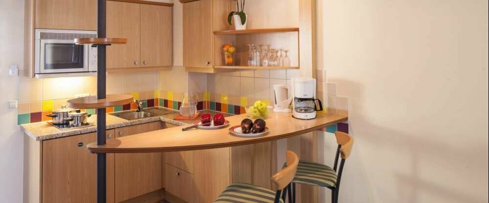 Kitchenette in der Suite