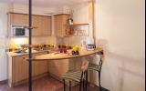 Kitchenette in der Suite