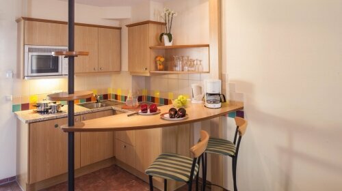 Kitchenette in der Suite