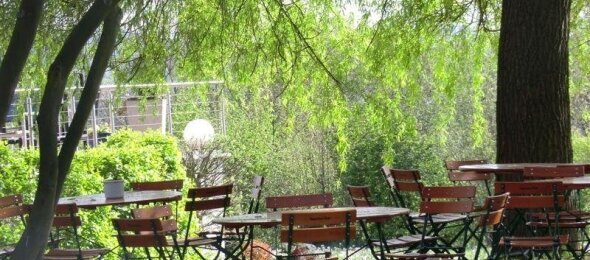 Biergarten am Haus, Quelle: Sonnenhof