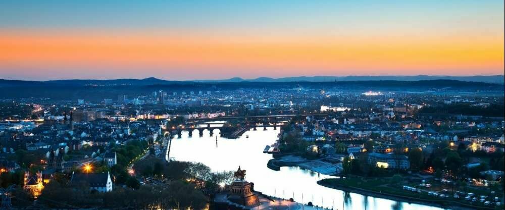Koblenz bei Nacht