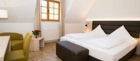 Doppelzimmer, Quelle: Hotel-Restaurant Bibermühle
