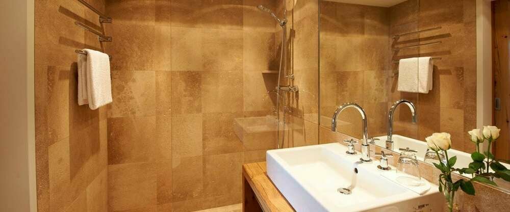 Komfort Einzelzimmer Badezimmer