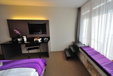 Komfort Plus Hotelzimmer „Wehrgang“, Quelle: BierKulturHotel Schwanen 