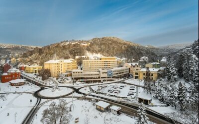 Komplex Curie Spa & Wellness - Hotel-Außenansicht