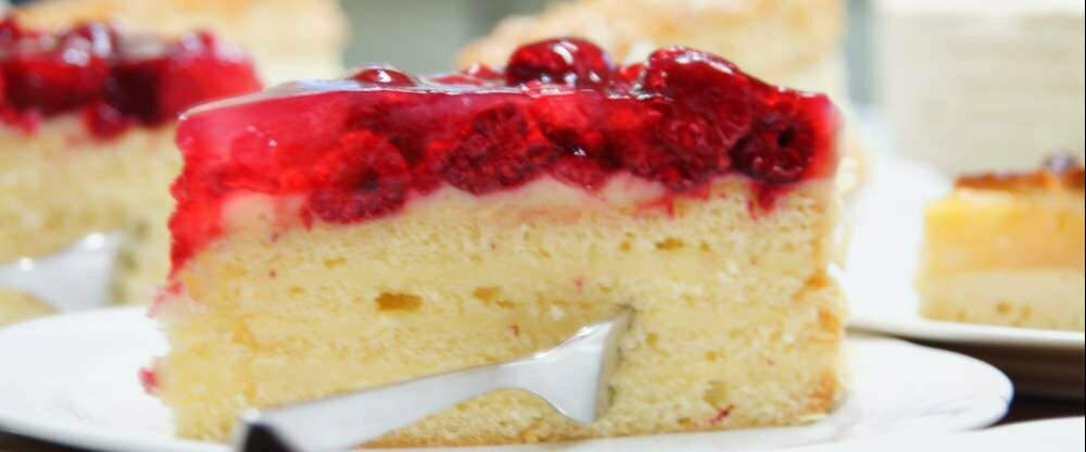 Kuchenbuffet am Nachmittag