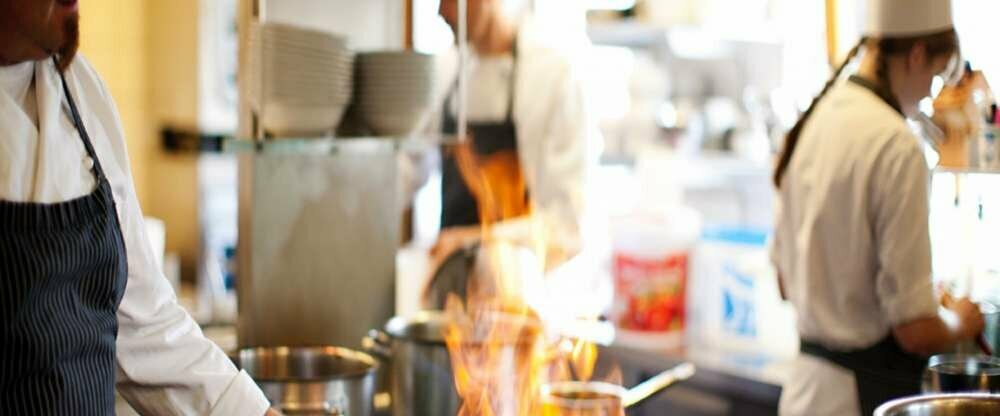 Unsere Köche bei der Arbeit