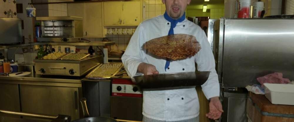 Küche des Hotel Lawine