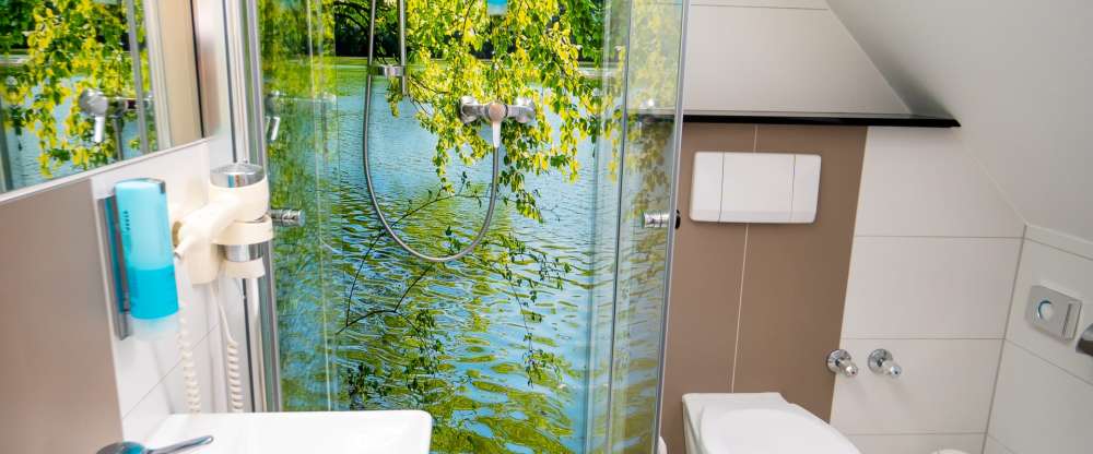 Landhotel Zur Grünen Kutte - Badezimmer