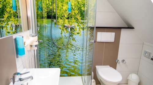 Landhotel Zur Grünen Kutte - Badezimmer