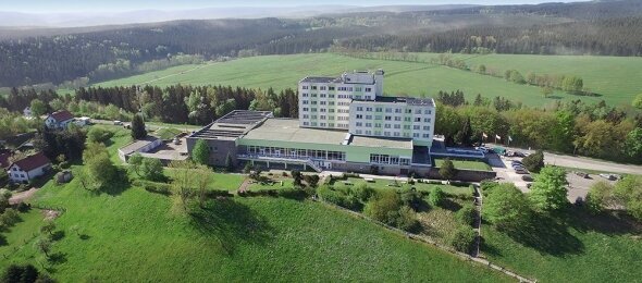 Luftaufnahme, Quelle: Ferien Hotel Rennsteigblick