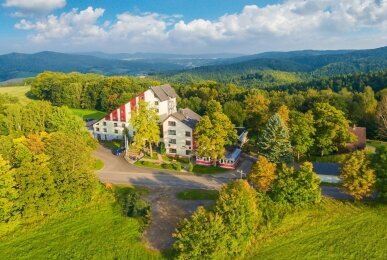 Luftaufnahme, Quelle: AKZENT Aktiv & Vital Hotel Thüringen