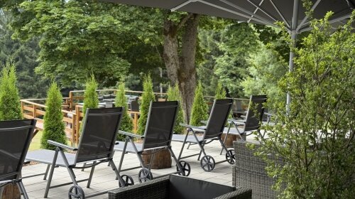 Maiers Hotel - Terrasse/Außenbereich