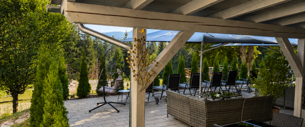Maiers Hotel - Terrasse/Außenbereich