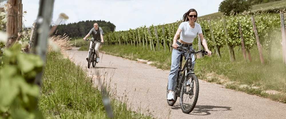 Radfahren durch das schöne Taubertal 