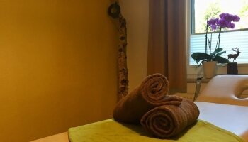 . . . der Massageraum