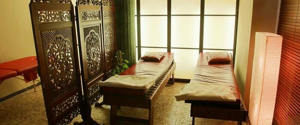 Massageraum für Partnermassagen