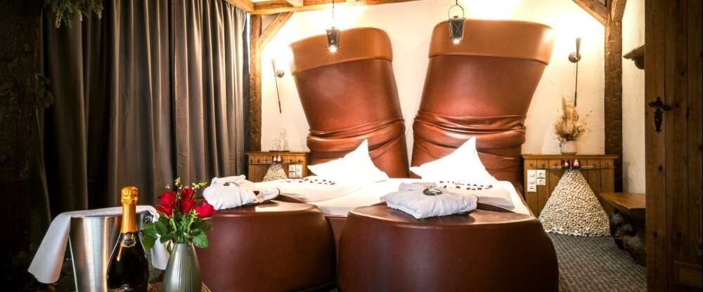 Schlafbereich Riesensuite 