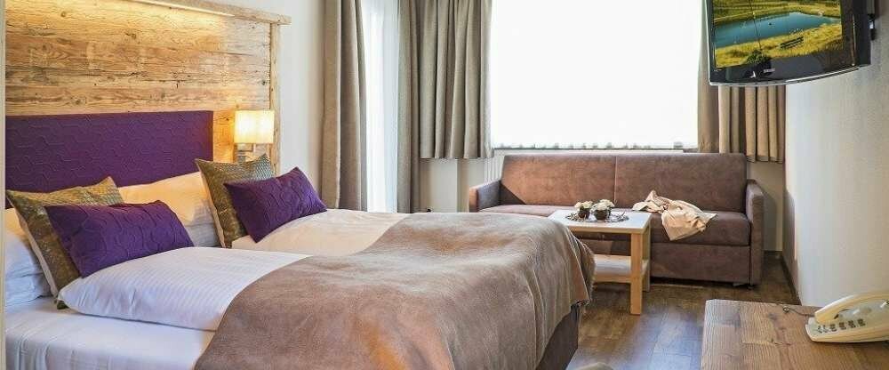 Moderne Alpine Doppelzimmer