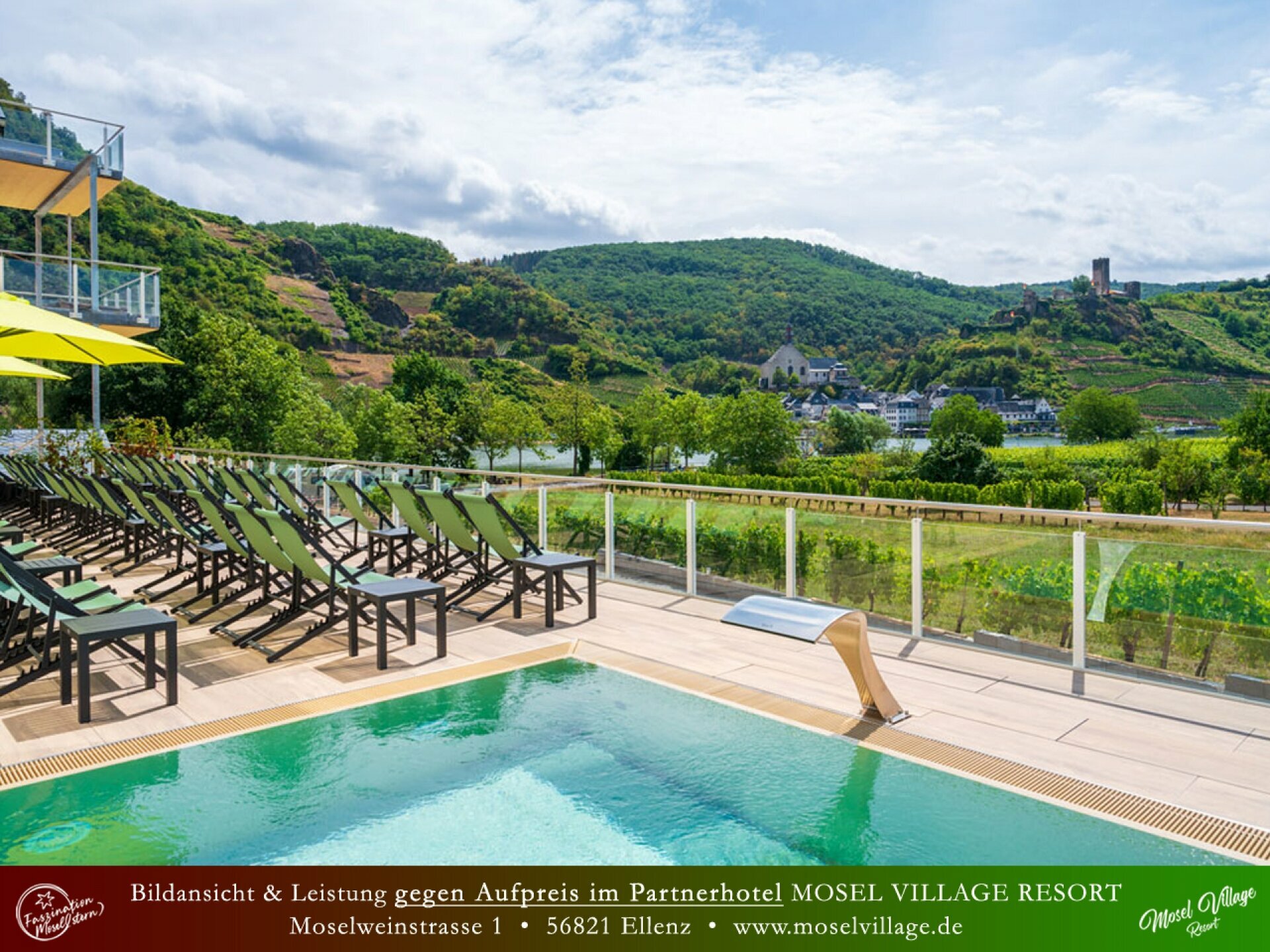 Motorradfahren an der Mosel