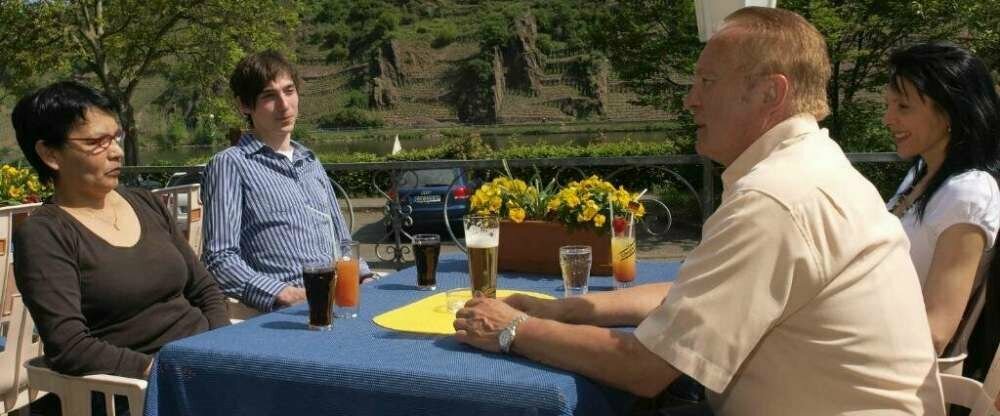 Moselstern***Hotel Weinhaus Fuhrmann - Terrasse/Außenbereich