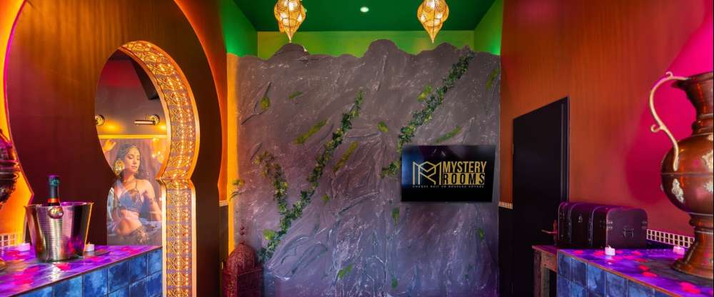 MYSTERY ROOMS - Zimmer Der Palast aus Tausendundeiner Nacht – Love Room, Jacuzzi, Geheimer Raum