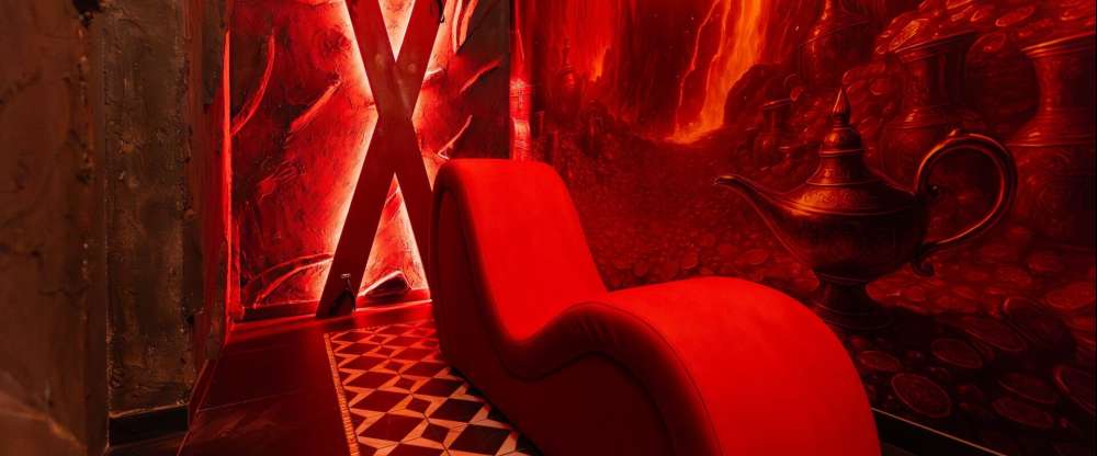 MYSTERY ROOMS - Zimmer Der Palast aus Tausendundeiner Nacht – Love Room, Jacuzzi, Geheimer Raum