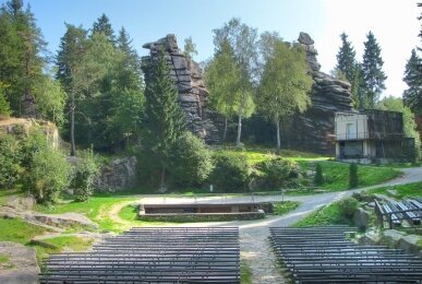 Naturbühne, Quelle: Berghotel Greifensteine 