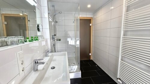 Naturhotel Cafe Waldesruhe - Badezimmer