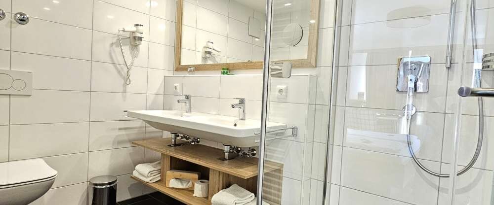 Naturhotel Cafe Waldesruhe - Badezimmer