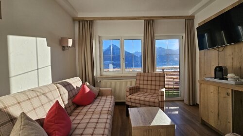 Naturhotel Cafe Waldesruhe - Apartment mit Ost-Süd-Panoramabalkon