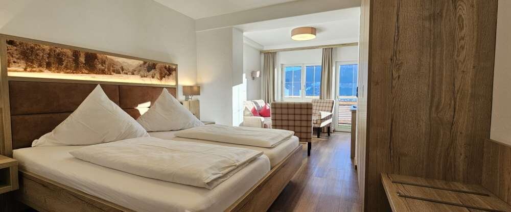 Naturhotel Cafe Waldesruhe - Apartment mit Ost-Süd Panoramabalkon